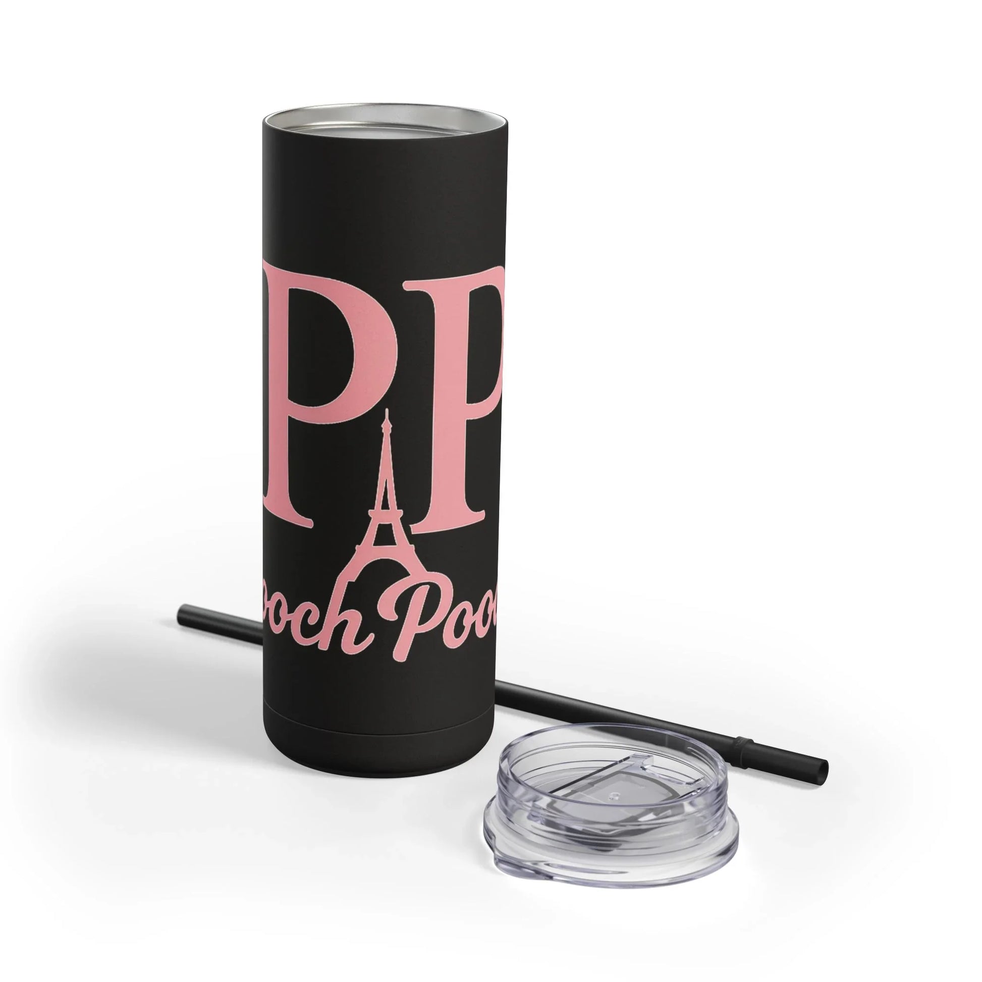 Pink Pooch Tumbler 20 oz | Pooch Poodle