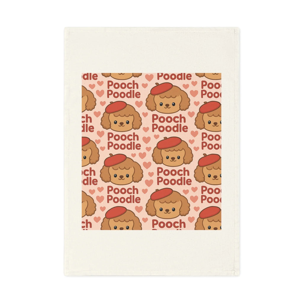 Cute Cotton Tea Towel | Pooch Poodle