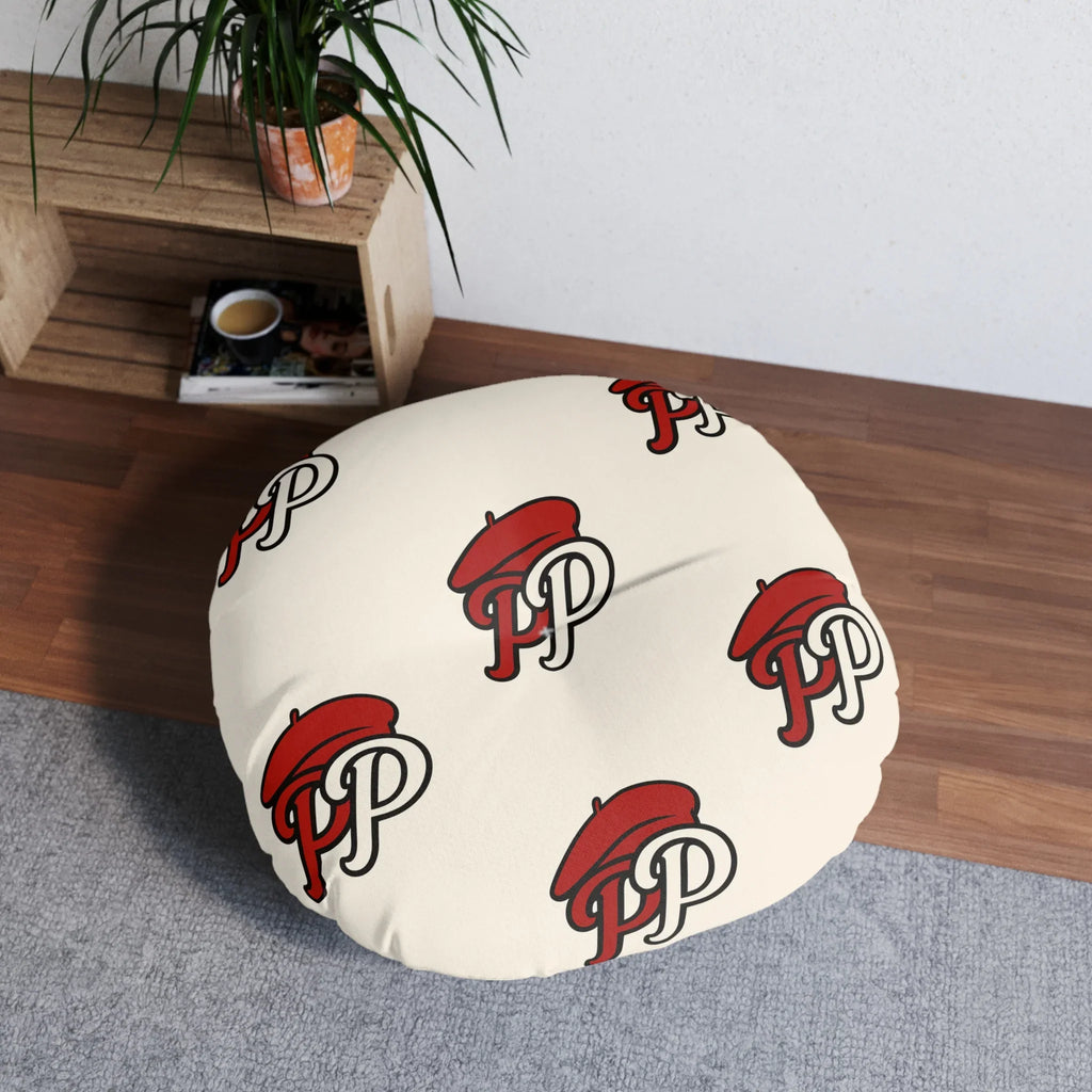Round Floor Pillow | Pooch Poodle