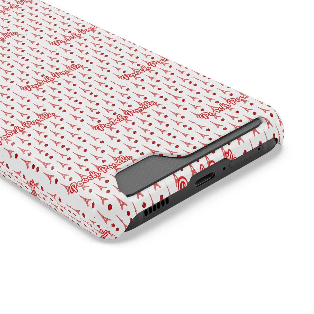 Cute Protective Phone Card Holder Case | Pooch Poodle