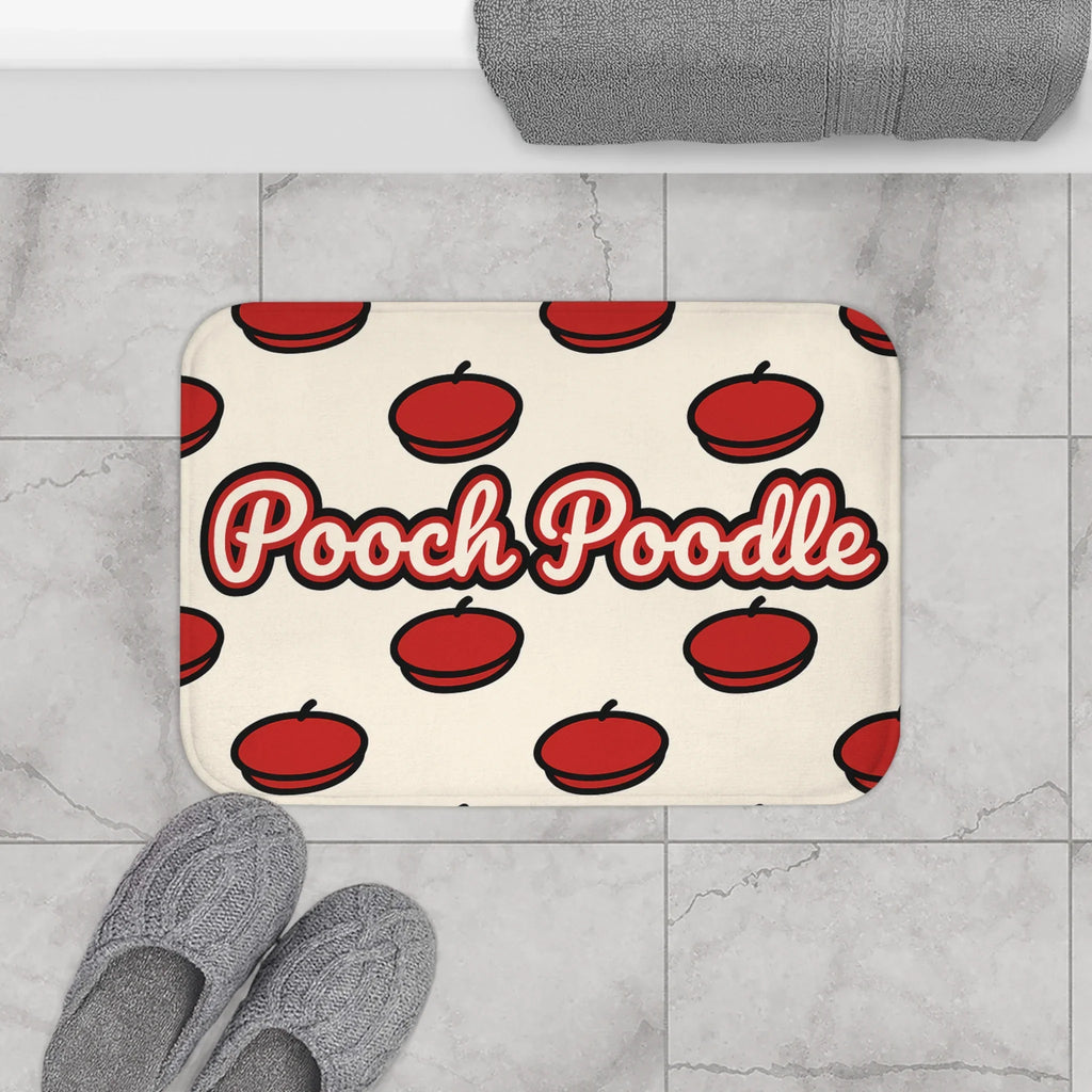 Cute Bathroom Rug | Pooch Poodle