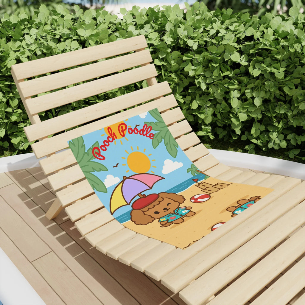 Kids Beach Towel | Pooch Poodle