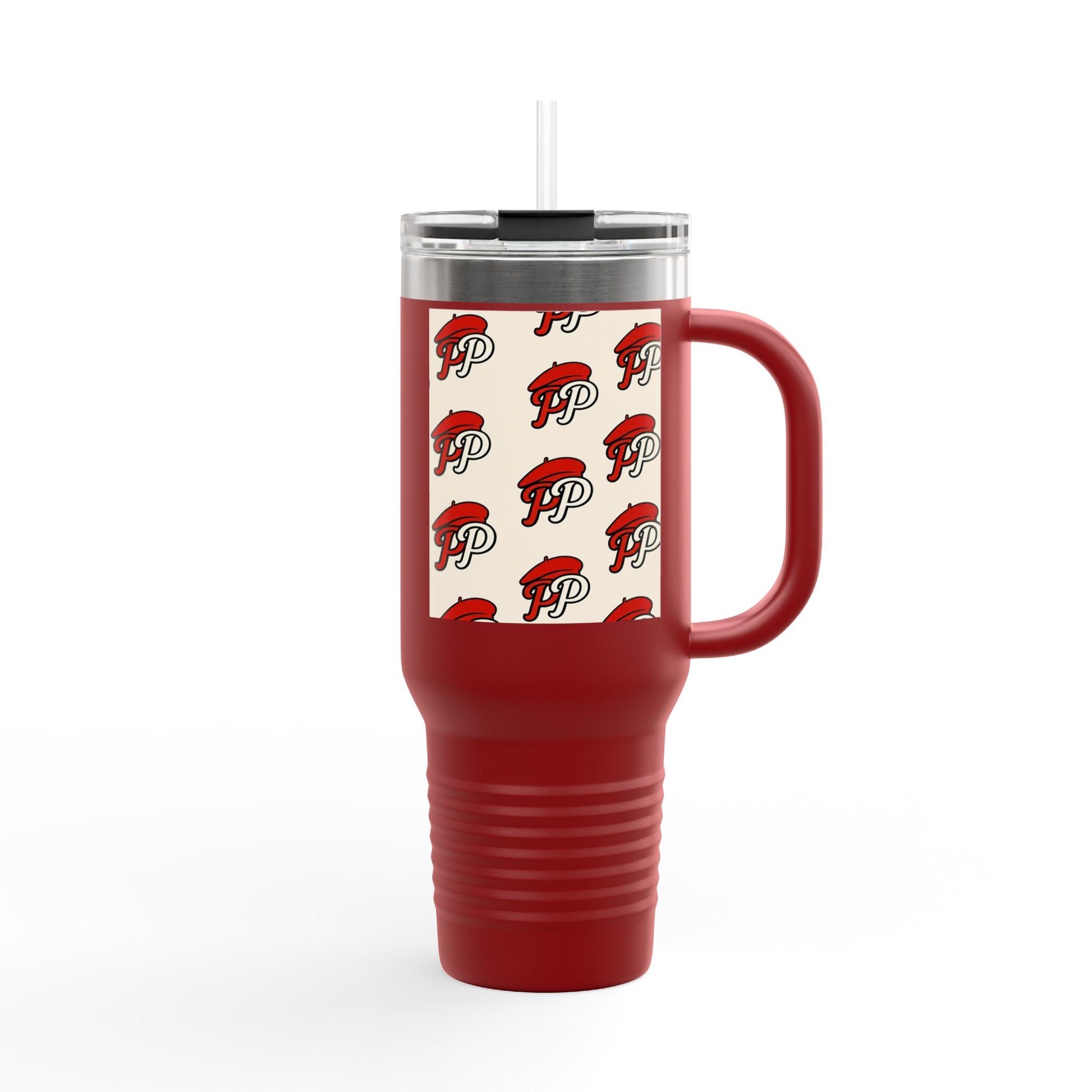 Insulated 40 oz Travel Tumbler | Pooch Poodle