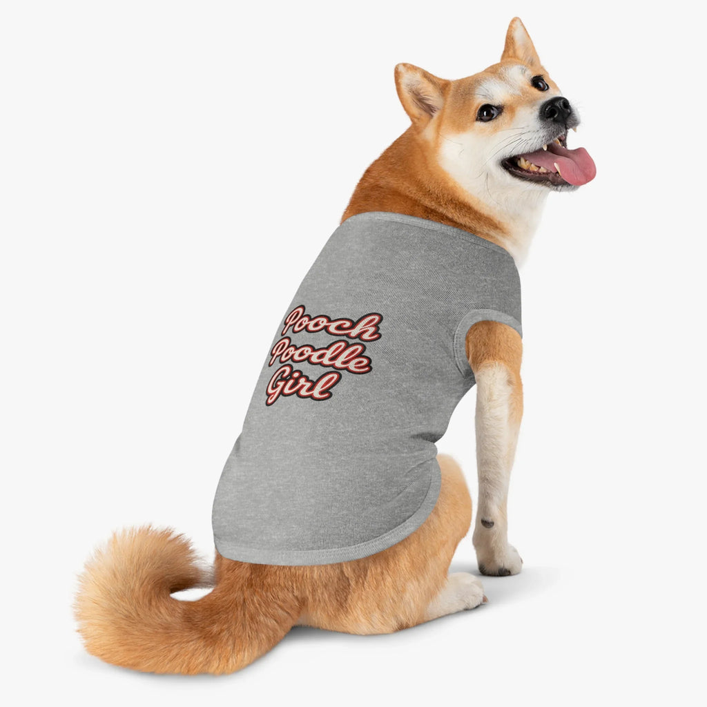 Cute Dog Tank Top | Pooch Poodle