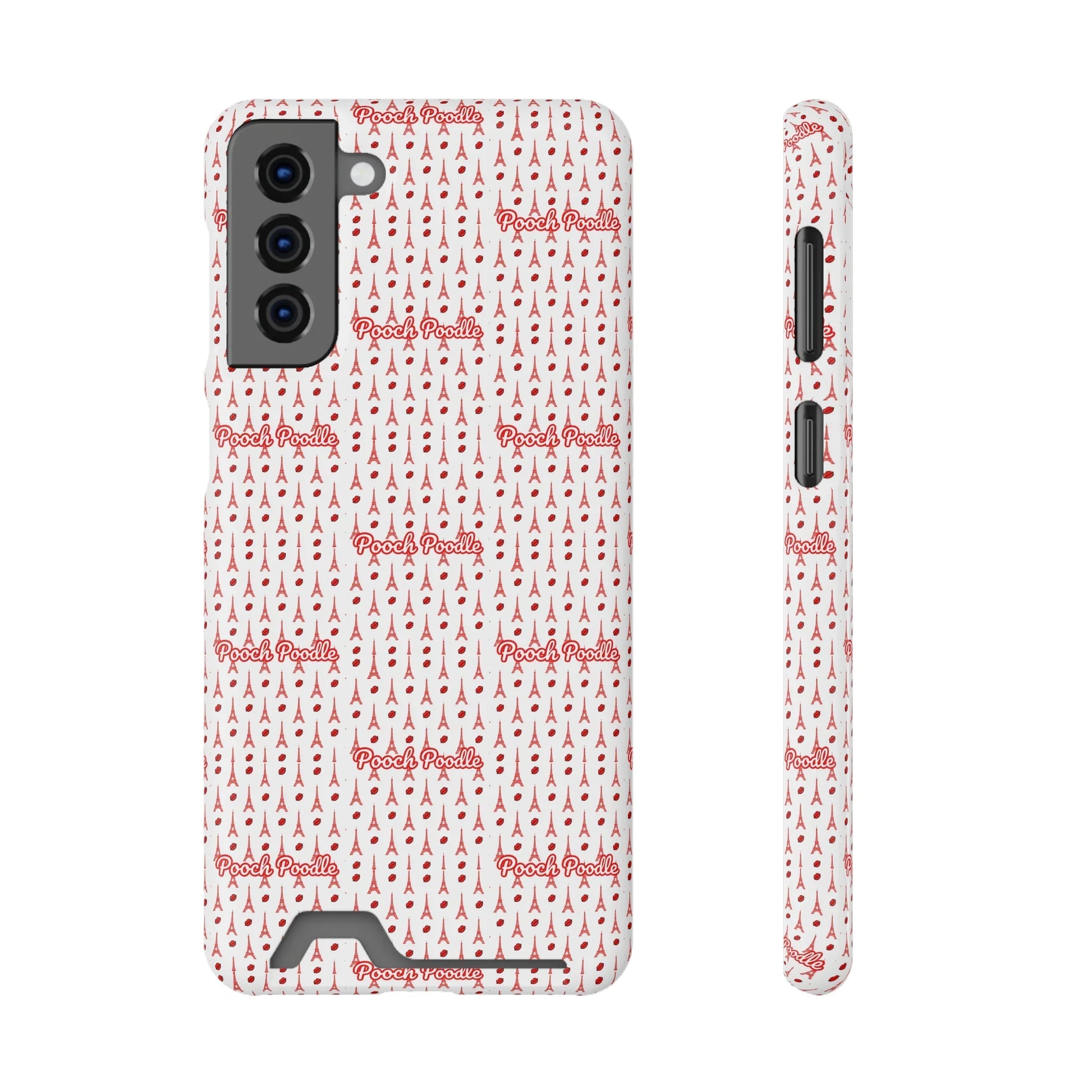 Cute Protective Phone Card Holder Case | Pooch Poodle