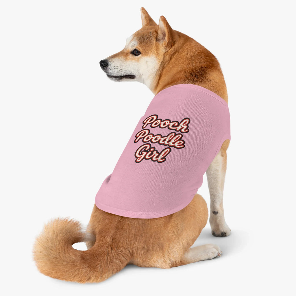 Cute Dog Tank Top | Pooch Poodle