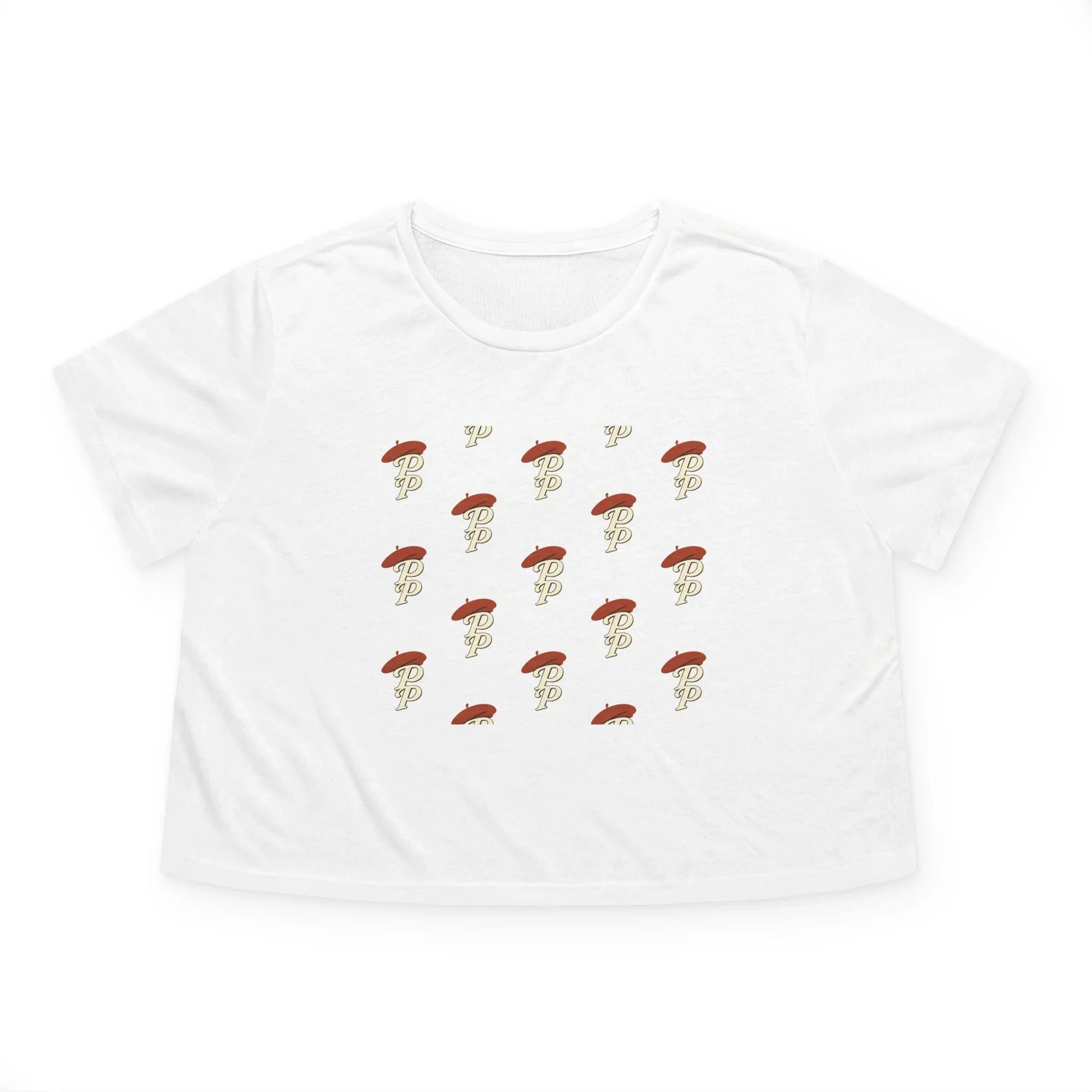 Cute Flowy Crop Top T Shirt | Pooch Poodle