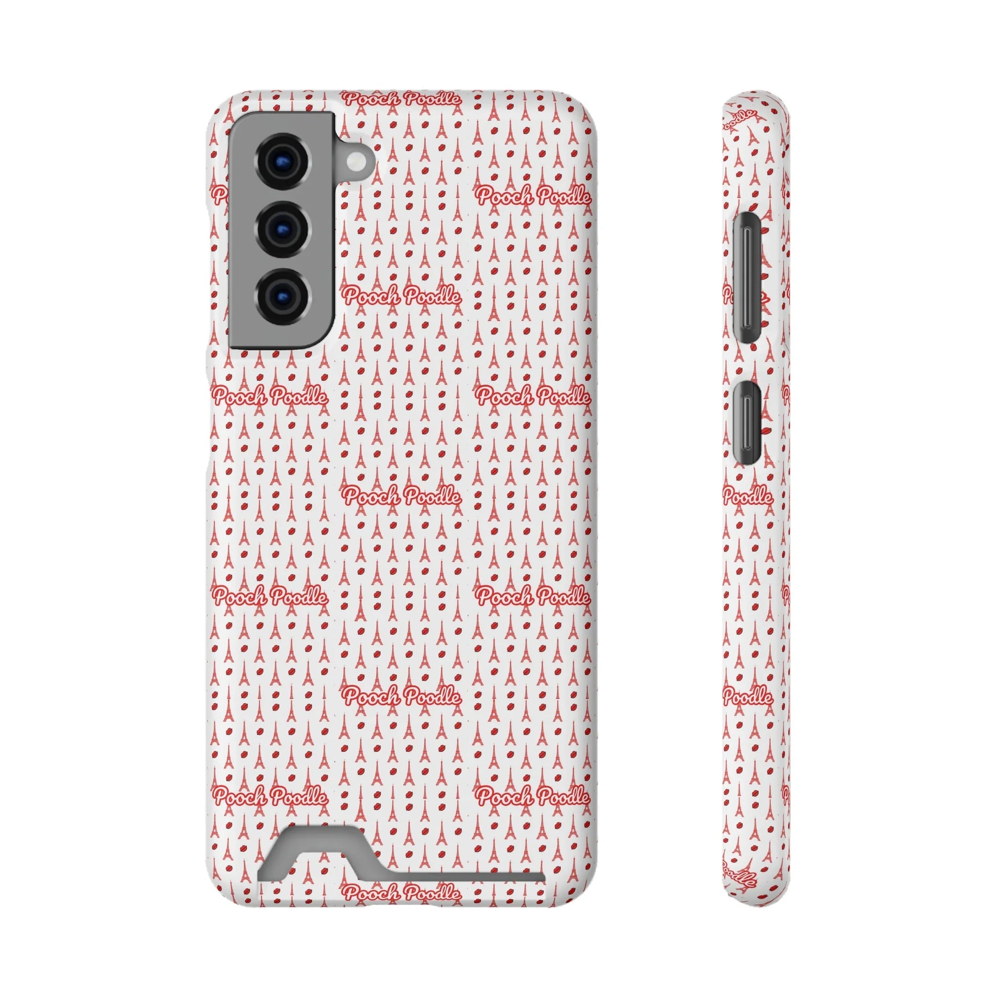 Cute Protective Phone Card Holder Case | Pooch Poodle