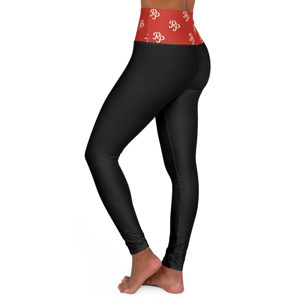 High Waisted Yoga Leggings | Pooch Poodle