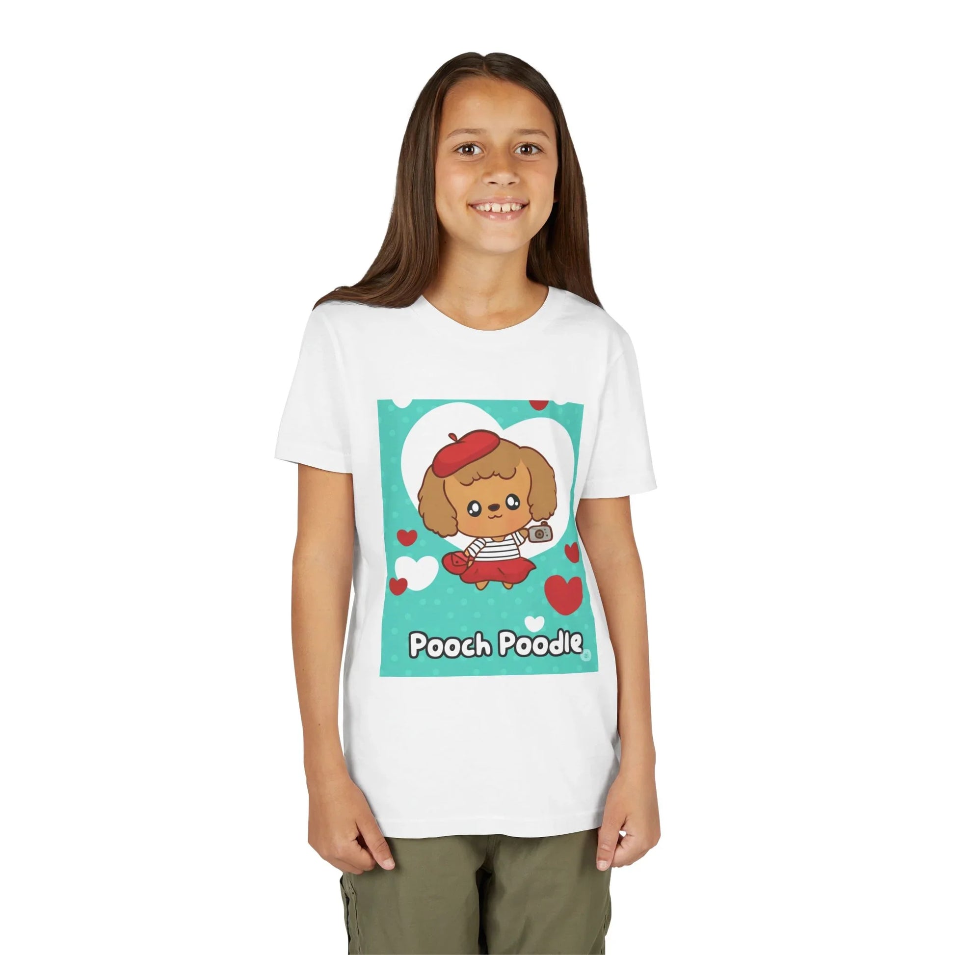 Cute Youth T-Shirt | Pooch Poodle