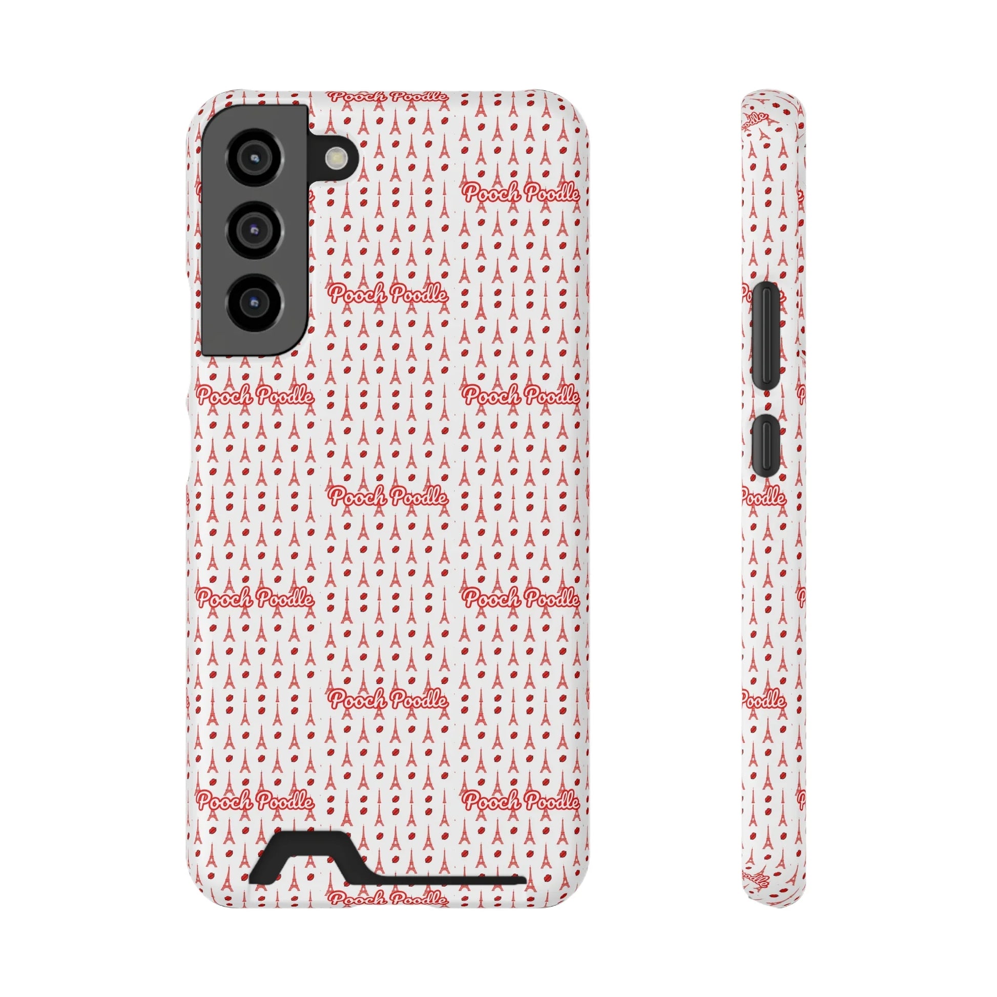 Cute Protective Phone Card Holder Case | Pooch Poodle