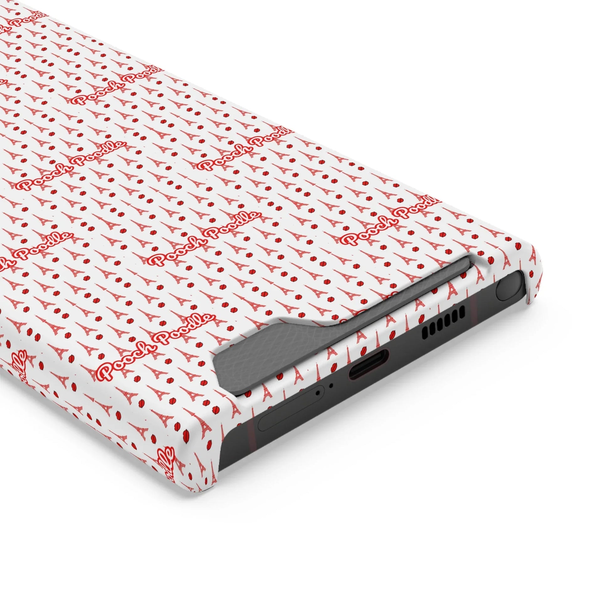 Cute Protective Phone Card Holder Case | Pooch Poodle
