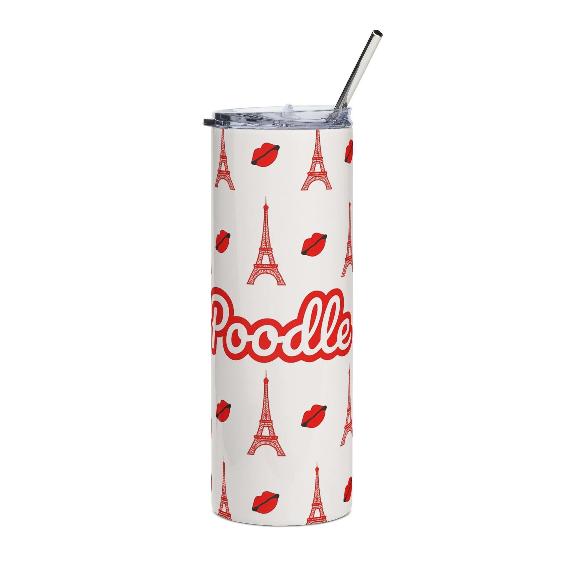 Parisian Stainless Steel Travel Tumbler 20oz | Pooch Poodle