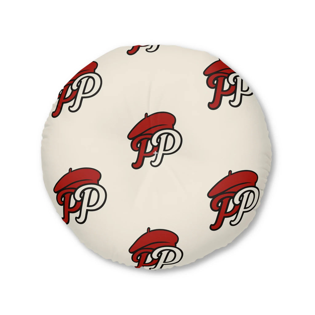Round Floor Pillow | Pooch Poodle