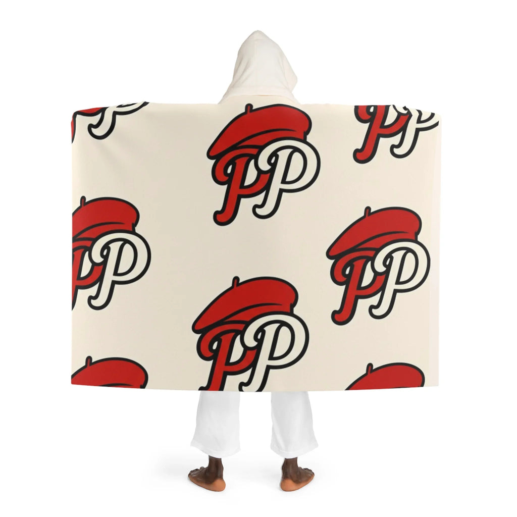 Cozy Hooded Sherpa Fleece Blanket | Pooch Poodle