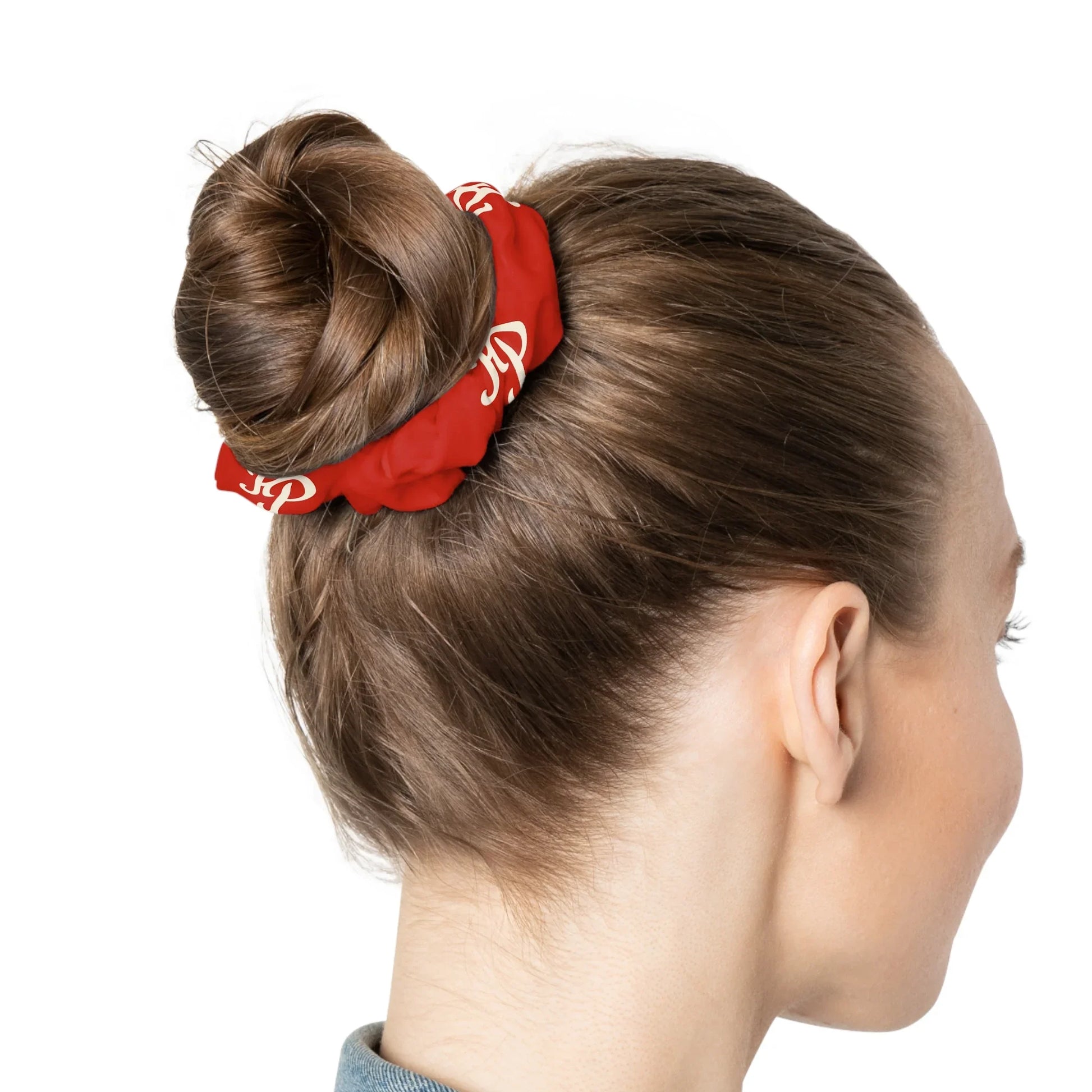 Cute Monogram Scrunchie | Pooch Poodle