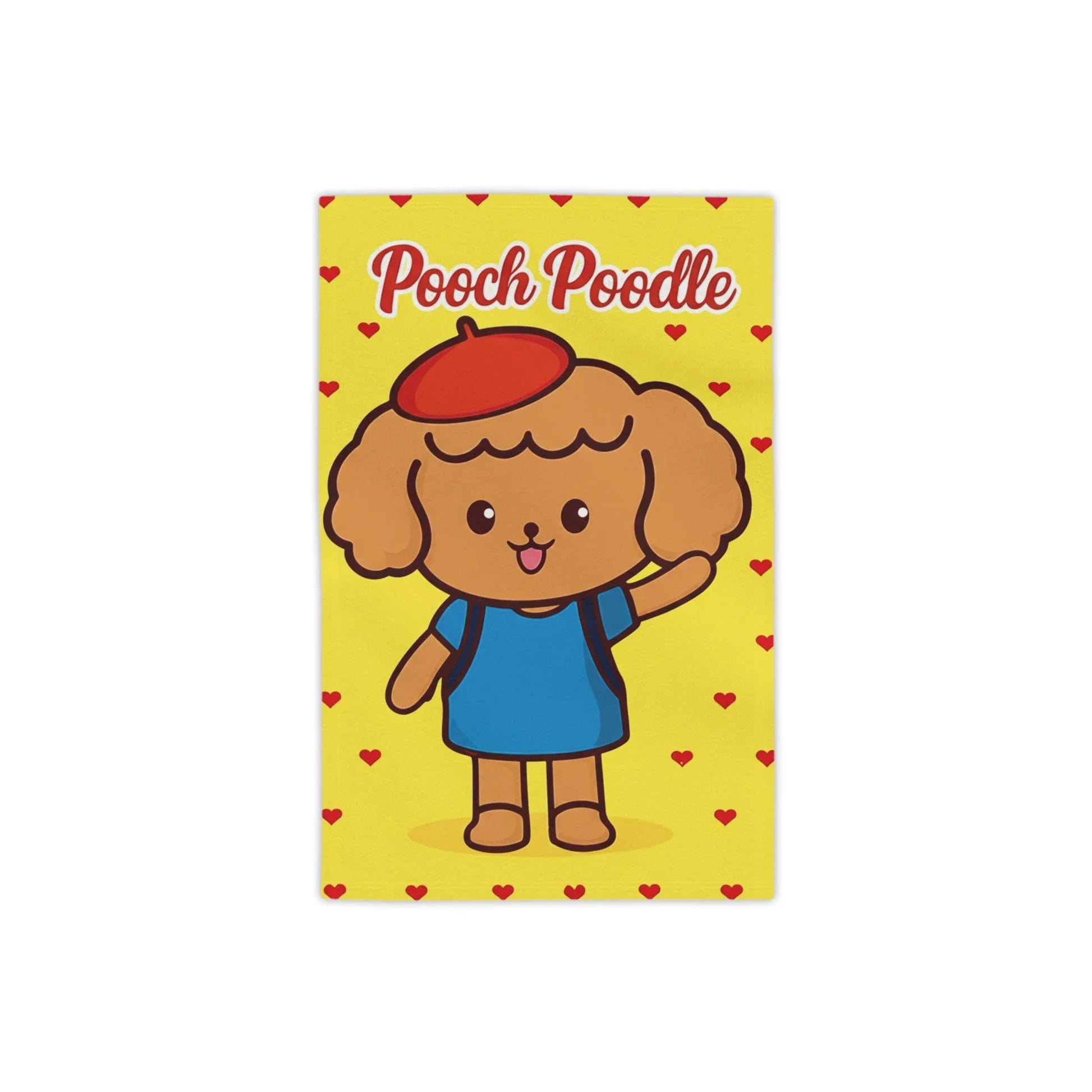 Cute Kids Beach Towel | Pooch Poodle