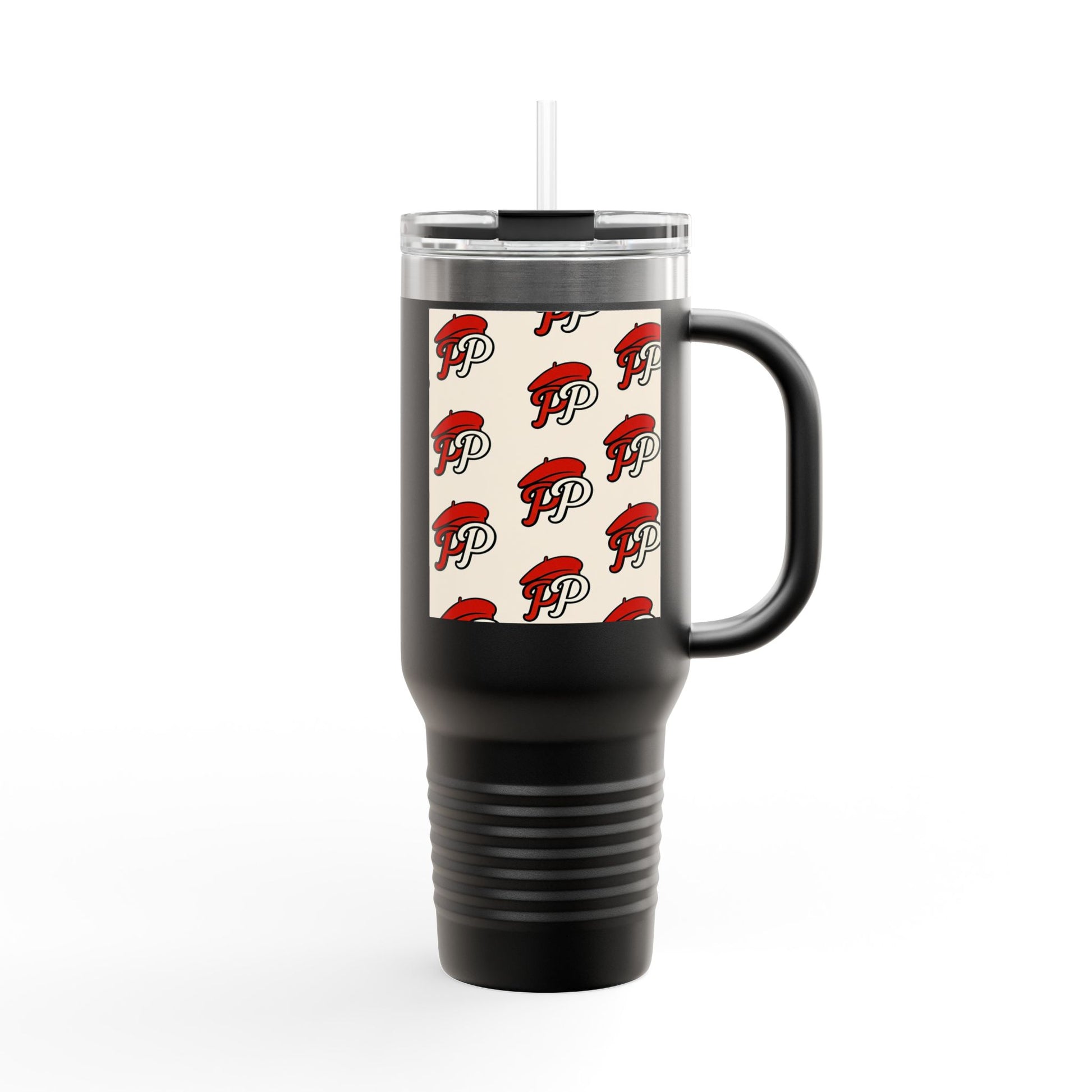 Insulated 40 oz Travel Tumbler | Pooch Poodle