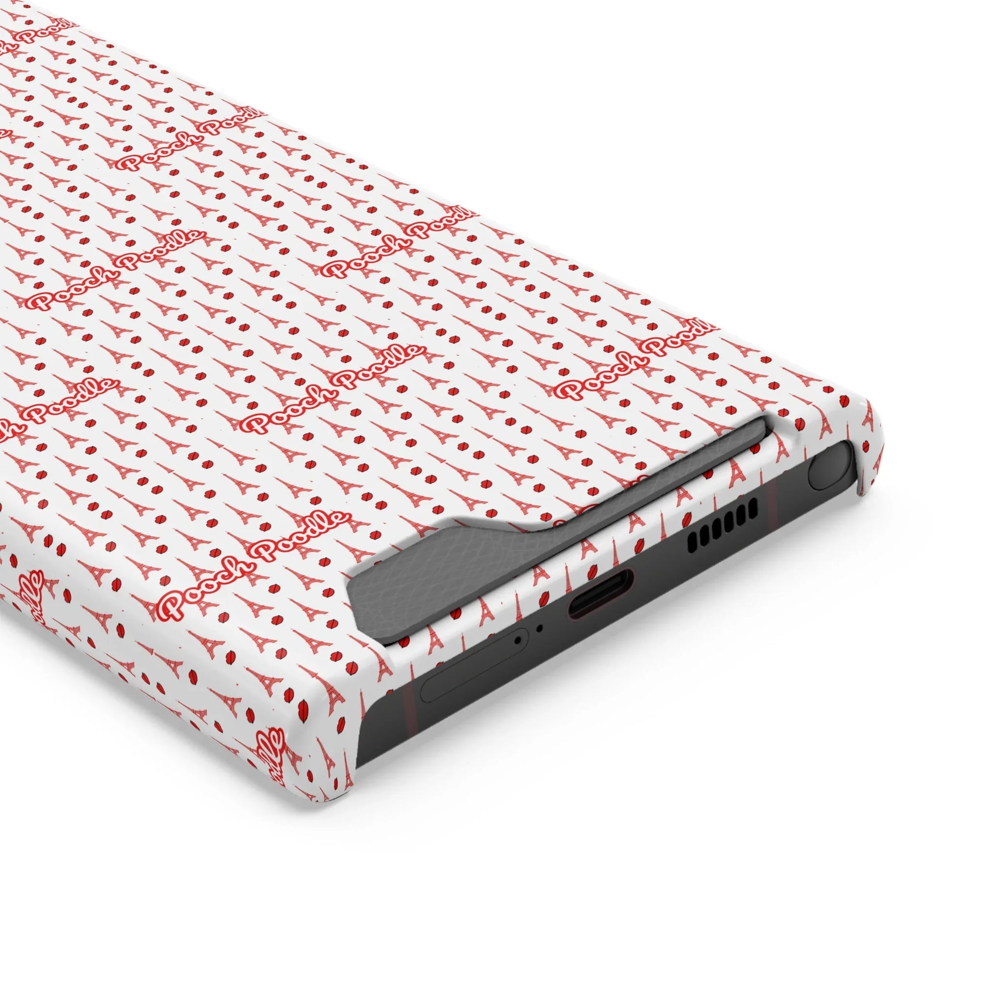 Cute Protective Phone Card Holder Case | Pooch Poodle