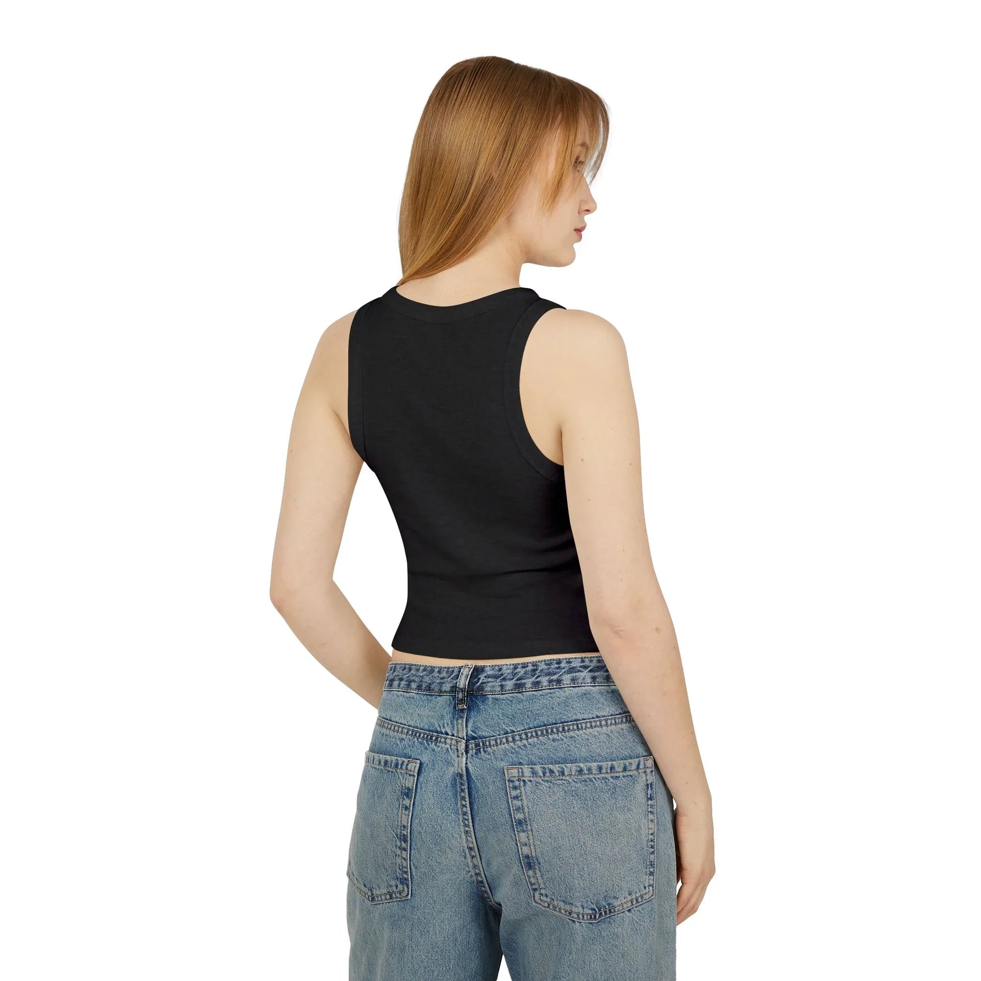 Pooch Poodle Micro Rib Racer Tank Top | Pooch Poodle